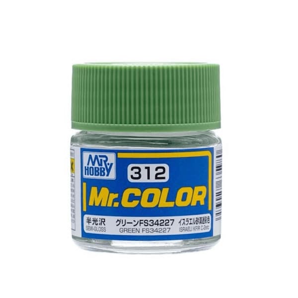 Gunze 10 ml FS34227 Semi Gloss Paint, Green GUZC312 - main